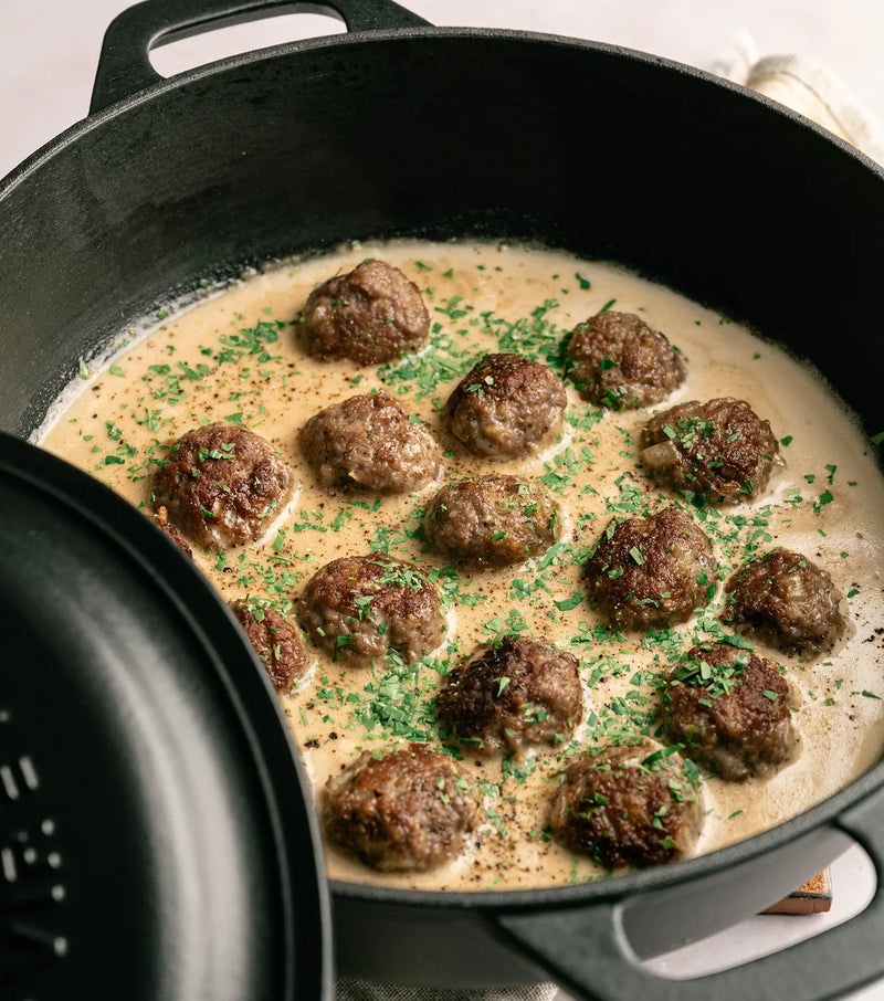 Köttbullar i brun sås