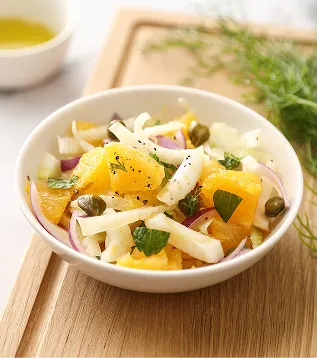 Fänkåls- och apelsinsallad