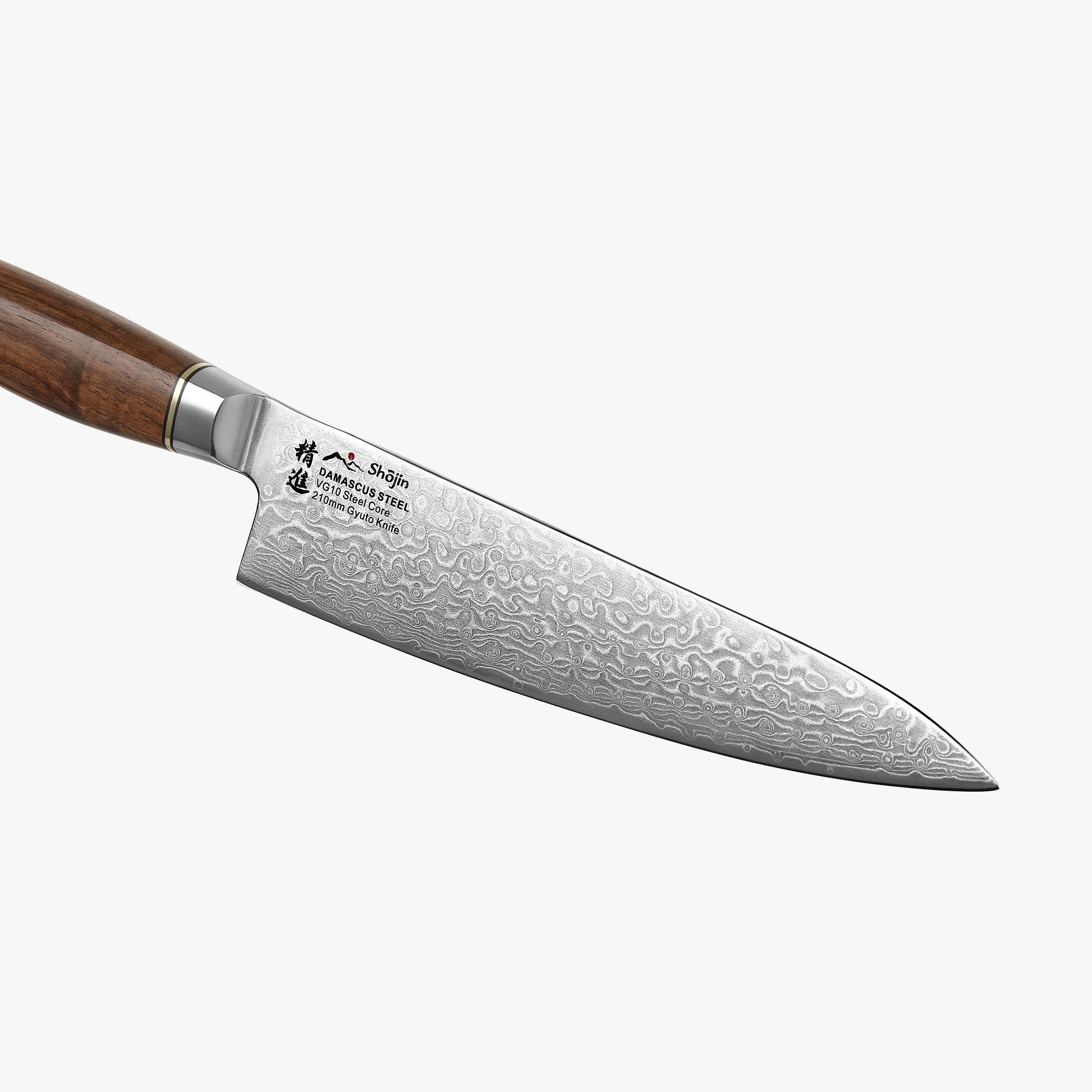 Shojin Kaku Gyuto Kokkekniv – Valnöt