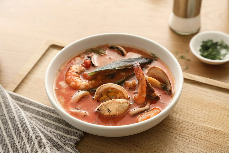 Fisk- och skaldjurssoppa