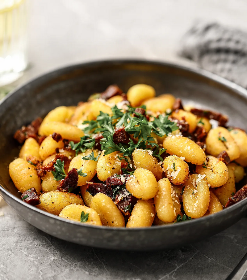 Pannstekta gnocchi