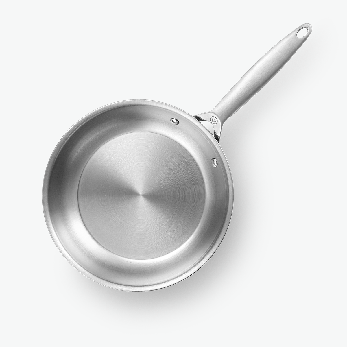 Stekpanna i 3-Ply rostfritt stål, Ø24 cm, sedd ovanifrån