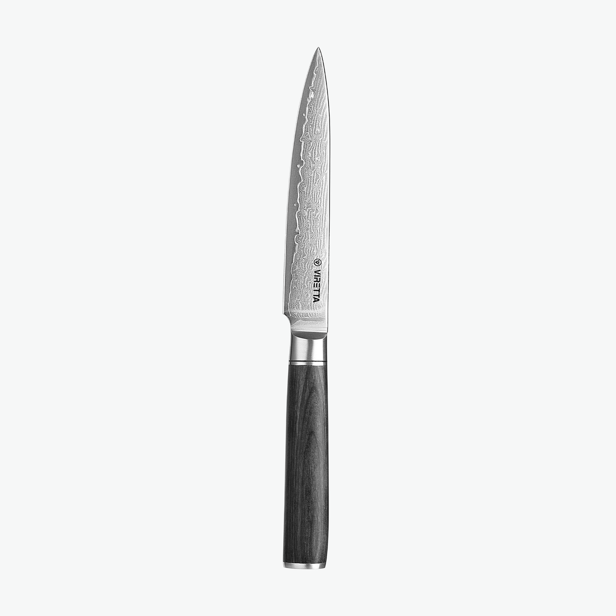 Shōjin Suna universalkniv sedd från baksidan med Virettas logotyp