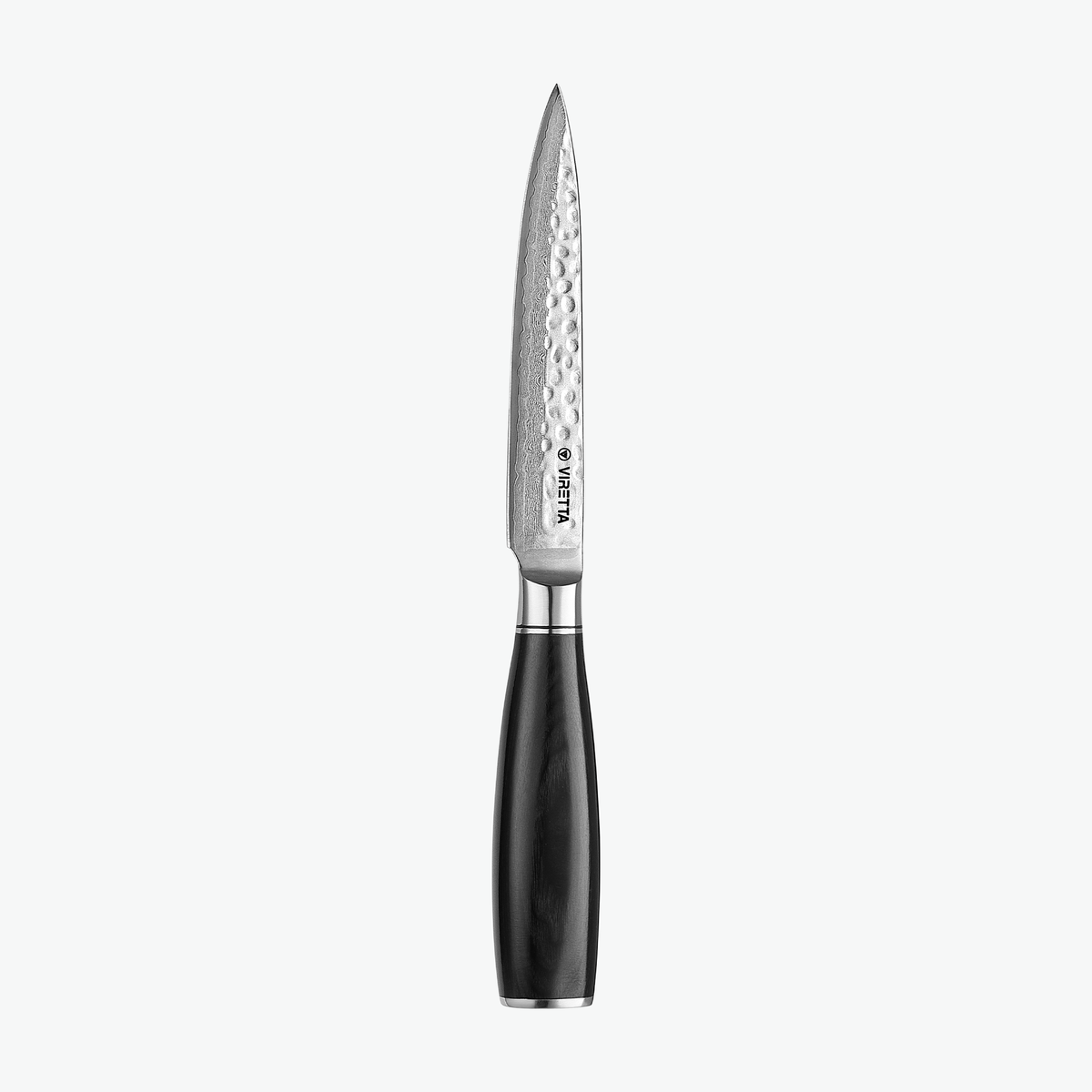 Shōjin Taru universalkniv sedd från baksidan med Virettas logotyp
