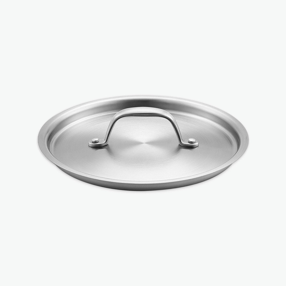 Lock i rostfritt stål till 3-Ply-serien, Ø20 cm, sett snett framifrån