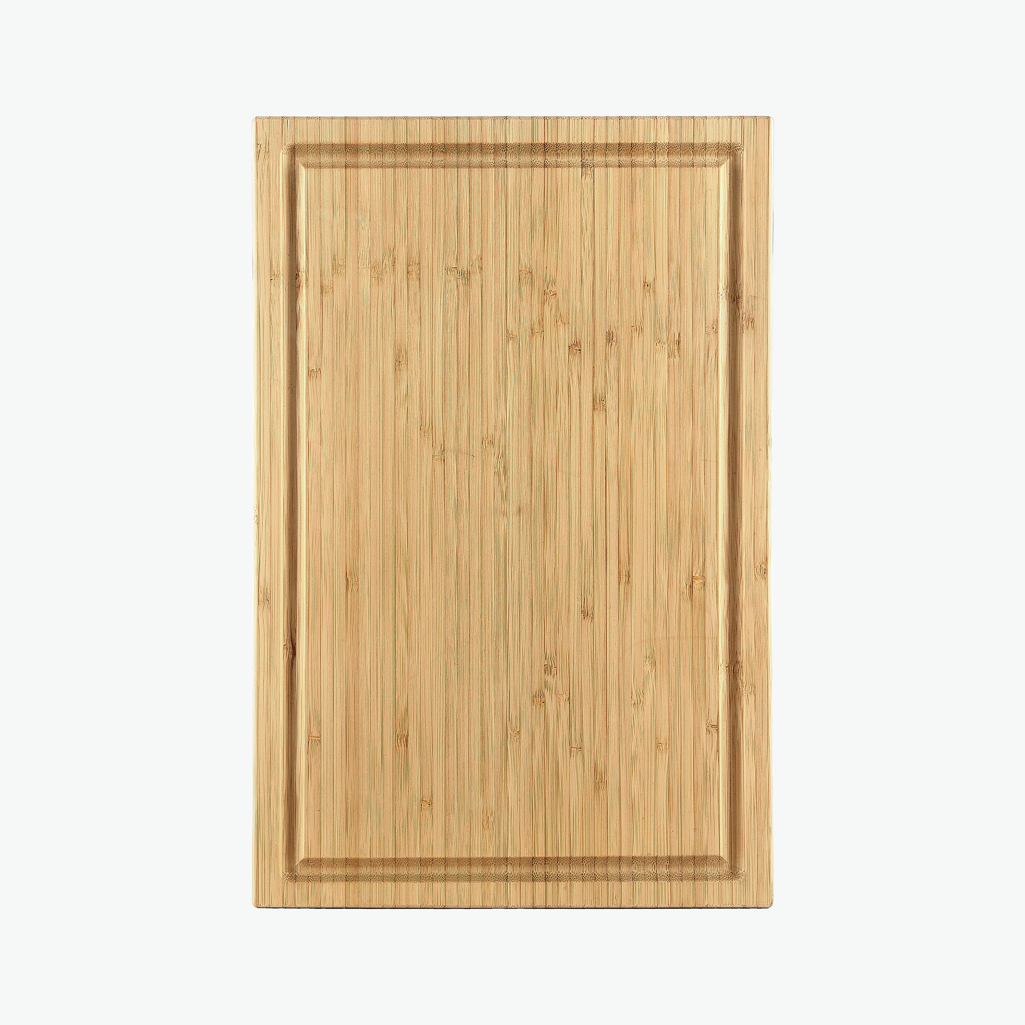 Skärbräda med saft­ränna – Bambus