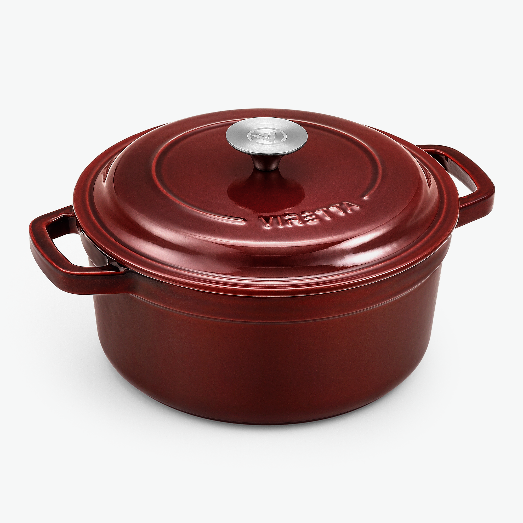 Emaljerad gjutjärnsgryta – Ø24 cm, 3,8 liter