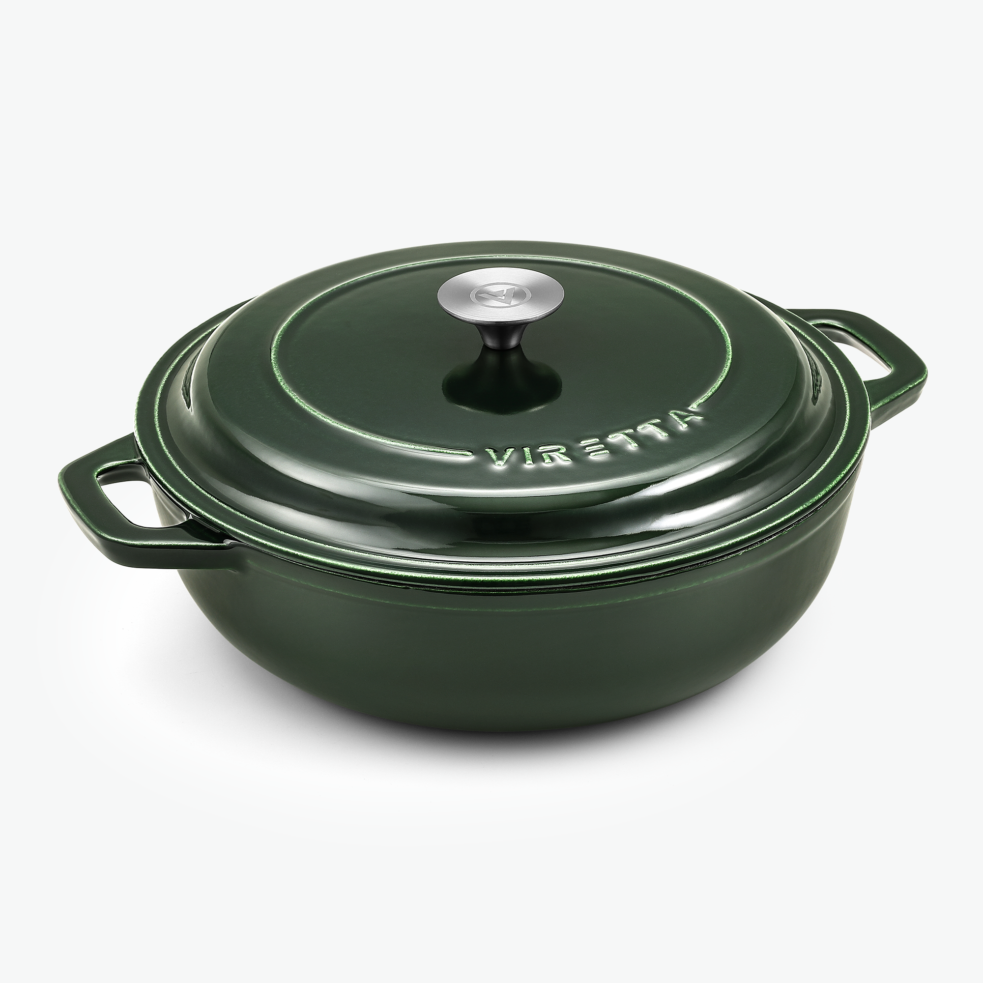 Emaljerad gjutjärnsgryta – Ø30 cm, 4,8 liter