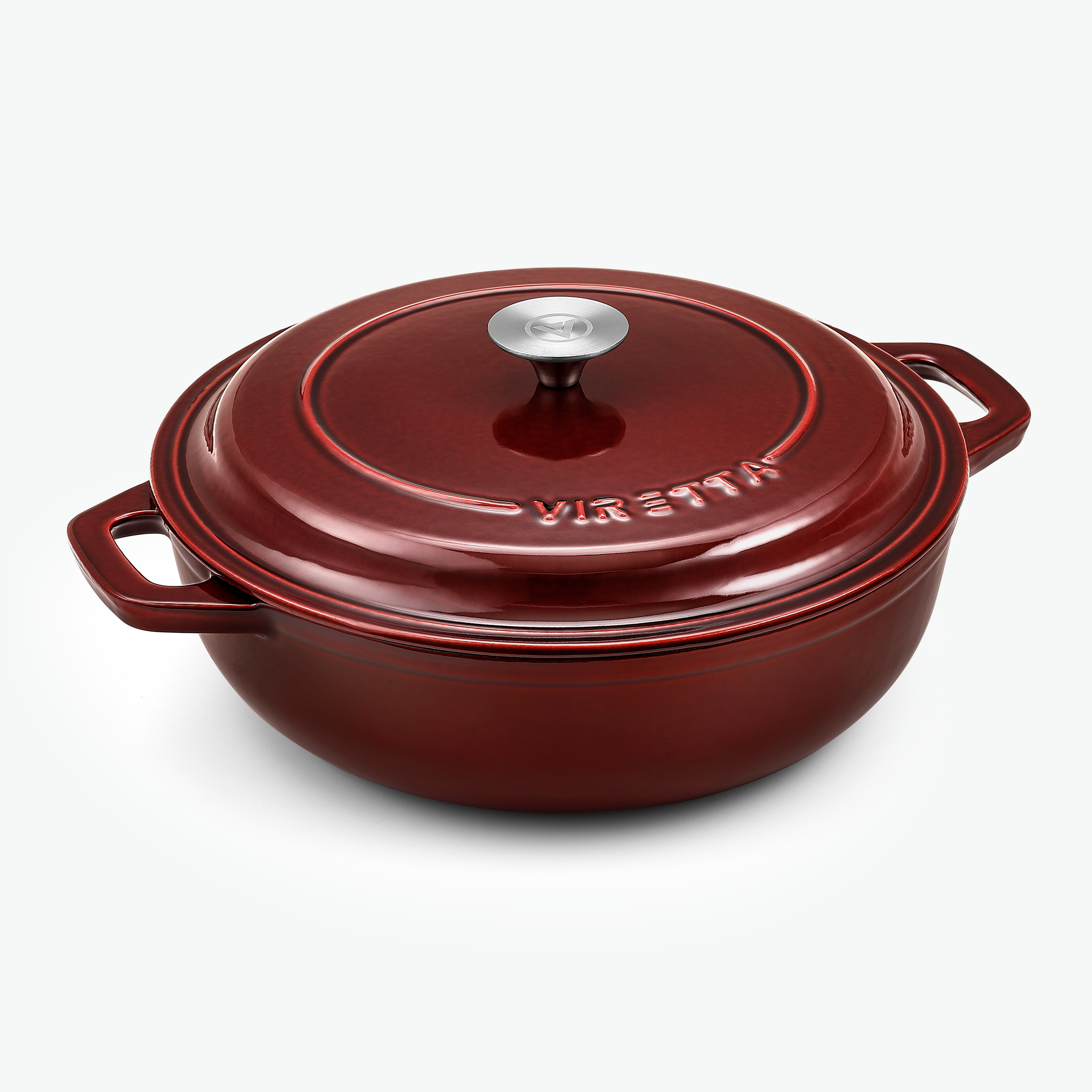 Emaljerad gjutjärnsgryta – Ø30 cm, 4,8 liter