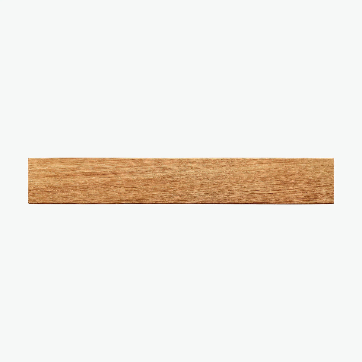 Knivmagnet i ek, 40 cm, sedd framifrån