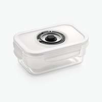 Vakuumbehållare i plast – Rektangulär