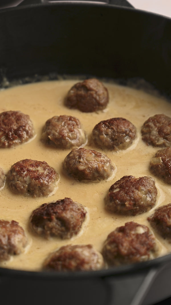 Köttbullar i brun sås