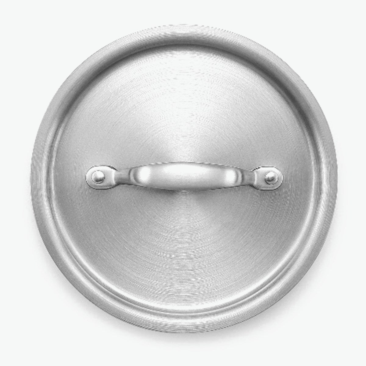 Lock i rostfritt stål Ø16 cm till 3-Ply och 5-Ply, sett ovanifrån