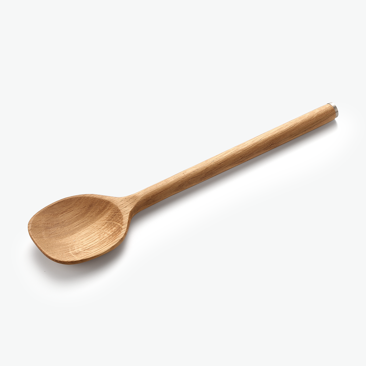 Träslev i ek ur setet, sedd snett