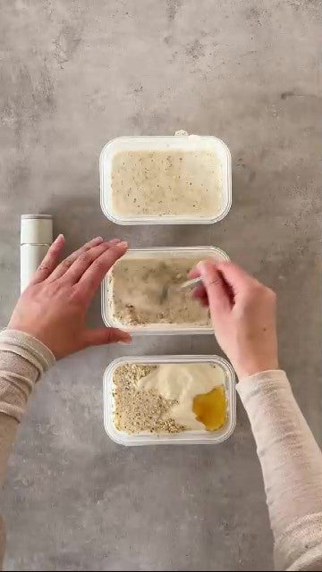 Mat för veckan i vakuumbehållare i plast